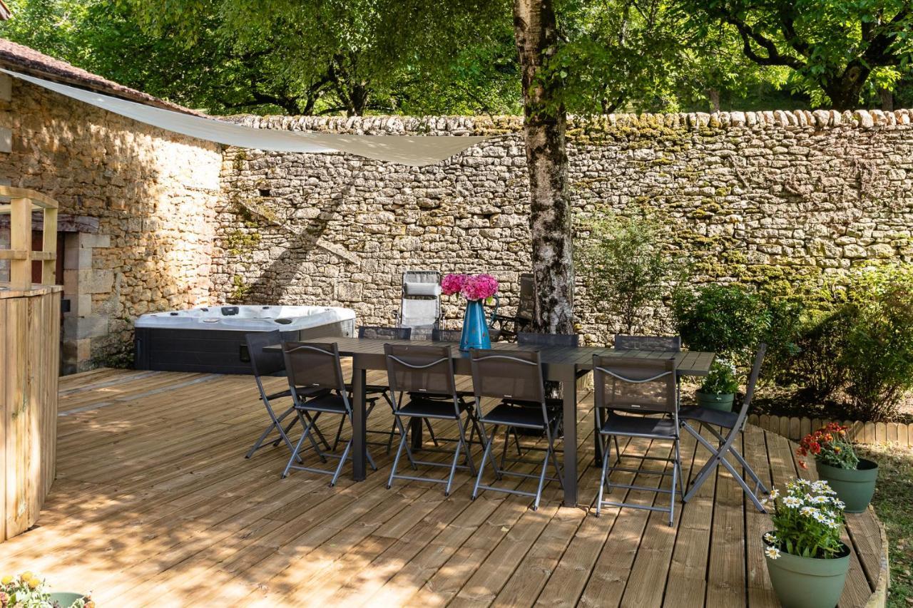 Вилла Wonderful House In Sarlat Center With Heated Pool & Jaccuzi Экстерьер фото