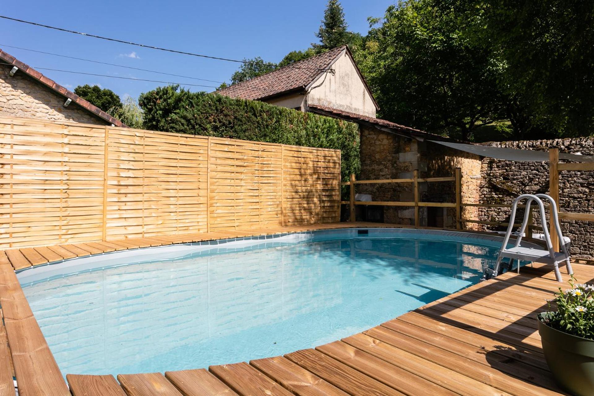 Вилла Wonderful House In Sarlat Center With Heated Pool & Jaccuzi Экстерьер фото